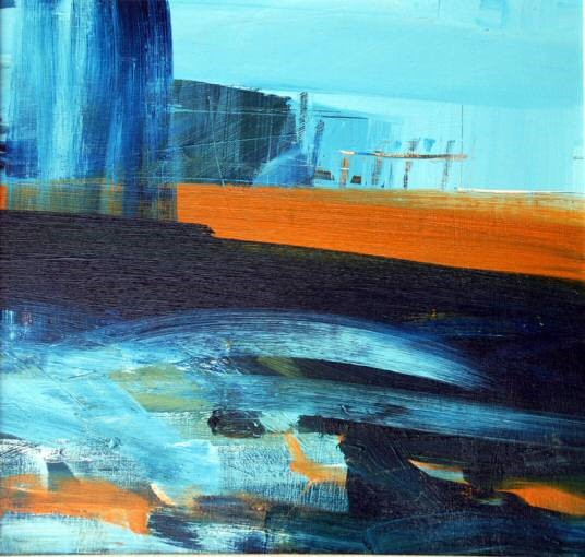 'Cliffs North Coast' by artist Mairi Clark